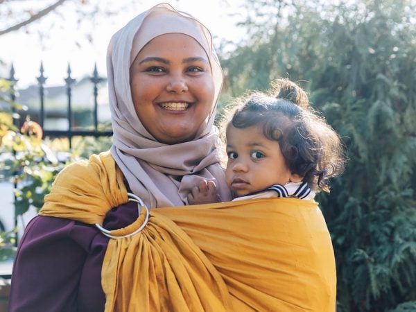 Sarah Mahri Babywearing