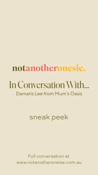 In this episode of  @notanotheronesie_  In Conversation With, we unpack the deeply ingrained and damaging expectations of bounce back culture, where new mums are pressured to “return to normal” far too soon after birth. We explore why this narrative is harmful, how it overlooks the profound physical, emotional, and identity shifts of motherhood, and what true support for postpartum recovery really looks like. Join us as we talk about embracing the newness, honouring the transformation, and reshaping the way society sees and supports mothers in the early days and beyond.  Thank you so much Damaris from @mumsoasis for sharing your wisdom with us.  Note to Sydney based mamas - Damaris offers the most incredible postpartum care for new mamas!  Listen / Watch the full chat at www.notanotheronesie.com.au link in bio x  #BounceBackCulture
#PostpartumSupport
#PostpartumRecovery
#LifeAfterBirth
#AustralianMums
#NewMumsAustralia
#PregnantInAustralia
#MotherhoodUnfiltered
#Matrescence
#RealMotherhood
#FourthTrimesterSupport
#PostpartumTruths
#MumsDeserveBetter
#SlowPostpartum
#HealingAfterBirth
#PostpartumAwareness
#SupportingNewMums
#MotherhoodInAustralia
#PregnancySupportAU
#EmpoweredPostpartum
#RestNotBounceBack
#YouDon’tHaveToBounceBack
#HonestMotherhoodAU
#AustralianPregnancySupport
#RedefiningMotherhood