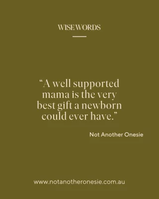 There’s no better gift for a newborn ✨  When you’re putting together your baby shower wishlist (or shopping for a newborn), don’t forget - support isn’t just nice to have, it’s essential.⁣
⁣
Think postpartum care, lactation support, in-home help, meal delivery, perinatal mental health services… the kind of things that truly help a new mum feel held.⁣ The profound benefits of this maternal support impacts every aspect of the baby’s wellbeing … long after they’ve outgrown the cute onesie! ✨
⁣
Let’s normalise gifting things that nourish the mother, not just fill the nursery.⁣
⁣
Because when a mama is cared for, the whole family thrives.⁣
⁣
✨ Need inspiration? Our directory is full of practical, thoughtful support services and our Motherhood Store is full of postpartum gift ideas for mums across Australia. Tap the link in bio to explore.⁣
⁣
#BabyShowerGifts #PostpartumSupport #PregnancySupportAustralia #NewbornGiftIdeas #FourthTrimesterCare #SupportForMums #PostnatalServices #MaternalWellbeing #MotherhoodAustralia #PregnancyWellness #NotAnotherOnesie #GiftSupportNotStuff