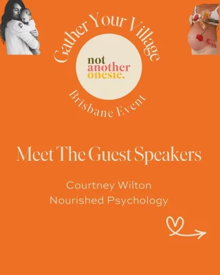 💫 Brisbane Mamas - Gather Your Village!  We’d love you to join us for a nurturing Pregnancy & Postpartum Morning,  a space to connect, learn, and feel deeply supported by other mums and mums-to-be. We are so excited to bring you a wonderful line-up of speakers who will impart their words of wisdom on how to plan for postpartum and heal, restore and adjust so you can thrive in this transition into motherhood (or motherhood again). You will also be able to have all your questions answered & meet other mamas.  Guest Speaker Spotlight: We’re so honoured to welcome Courtney Wilton from @nourished_psychology   She’ll be sharing insights on how to let go of ‘bounce-back’ culture and embrace the identity shifts, growth, and self-compassion of motherhood.  Tickets are limited. book yours now via the link in bio! @notanotheronesie_  When: Thursday 13th November, 10am–12pm Where: Gather at Kindred, 130 Bennetts Rd, Norman Park 4170  Expect a morning of connection, wisdom, morning tea, giveaways, and real conversations that remind you, you were never meant to do this alone. 💛  #brisbanemums #pregnancyaustralia #postpartumaustralia #postpartumbrisbane #brisbanemotherhood #perinatalmentalhealth #postpartumconnection #modernmotherhood #gatheryourvillage #notanotheronesie #australianmums #motherhoodaustralia