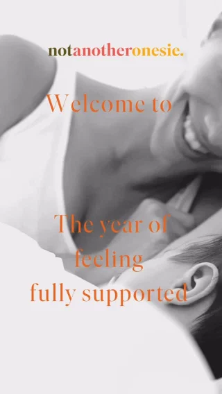 2026 is the year of feeling fully supported.  In pregnancy.
In postpartum.
In the messy middle where loss, grief and pain sometimes show up. 
In the becoming of motherhood.
In the real and raw moments.  This is the year your village shows up.
And Not Another Onesie is here to make sure it does.  Visit www.notanotheronesie.com.au to find your modern day village of support! Link in bio  Happy New Year 💛  Elisha & Louise x  #mothersupport #postpartumcare #pregnancysupportgroup