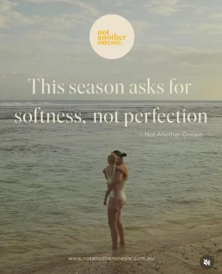 Beautiful Mama …  This season asks for softness, not perfection. 💛  Whether you’re growing a baby, finding your rhythm in postpartum, or navigating the messy middle of motherhood, let this be a gentle reminder that you deserve to slow down and breathe again. You don’t need to have it all figured out, just slowly - slowly, one day at a time, with softness and self compassion 💛  #motherhoodaustralia #pregnancyaustralia  #aussiemums #postpartumsupport