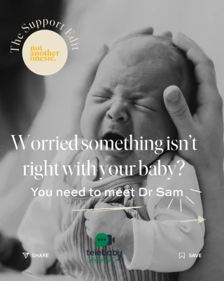 The Support Edit by @notanotheronesie_ ✨  Let’s meet Dr Samuel Heitner - Founder of @telebabyaustralia  When your baby is unsettled, not feeding well, or something just doesn’t feel right… the wait for answers can feel incredibly long.  That’s why Dr Samuel Heitner, Sydney paediatrician and founder of Telebaby, created a way for families to access trusted paediatric support from home.  Through Telebaby, he offers online paediatric consultations for babies and children across Australia, often within the same day or next.  Parents commonly reach out for support with:  • unsettled or crying babies
• reflux and colic
• suspected cow’s milk protein allergy
• eczema and skin concerns
• constipation or digestion issues
• feeding and sleep struggles
• weight gain worries
• unusual movements or behaviours  What families love about Telebaby is the ongoing support and clarity.  Each consultation includes:
✔️ up to 45-minute video consultation
✔️ a clear written care plan
✔️ 7 days of email follow-up support (send photos or videos if needed)
✔️ a follow-up phone call to review progress  Many parents don’t realise that seeing a paediatrician online is possible across Australia, without long waitlists or months of uncertainty.  Sometimes what parents need most is simply clear answers, reassurance, and a plan so they can feel confident again.  And with over 100 five-star reviews, Dr Sam is helping families move from stress and uncertainty to calm and confidence.  Because early parenthood wasn’t meant to be navigated alone.  If you’re in the thick of newborn questions or baby worries, this is support worth knowing about.  Tap through the carousel to learn more and head to our directory of support at www.notanotheronesie.com.au  ✨ The Support Edit ✨by @notanotheronesie_ 
Connecting parents with trusted pregnancy, birth and postpartum support across Australia. Follow for more 🙌  #newborncare #newbornspecialist #paediatrics #babycareessentials #sydneymumsandbubs