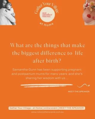 Having a baby or already in the thick of new parenthood? We talk a lot about the birth. The nursery. The pram research. But the early postpartum weeks, what your body needs, what your home needs, what you need, that part often gets left out of the conversation entirely. Samantha Gunn @samanthagunndoula works with mothers every day, and she’s joining us at our online event ‘Gather Your Village at Home’ to change that. She’s talking through what the early weeks actually look like, what support really means in practice, and how to prepare in a way that’s genuinely useful… before baby arrives. Swipe through for a taste of what she’ll be covering, then head to the link in bio to grab your ticket ( be quick as early bird price about to finish) Whether you’re pregnant or currently in the thick of it, this is the conversation you’ll be so glad you had! #postpartumrecovery #postnatalrecovery #doulasupport #lifeafterbaby #postpartumplanning