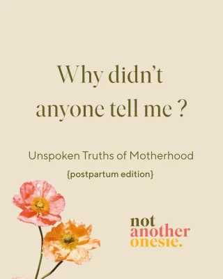 “Why didn’t anyone tell me…?”
{postpartum edition } ✨
 Motherhood is full of unspoken truths & so many of these we only discover once we’re deep in the thick of postpartum.  From the messy, raw, and overwhelming… to the surprising and joy-filled.  When we share these truths, we lift the veil and create a world that feels less mysterious, less isolating, and a whole lot more real.  Because every mum deserves to know she isn’t alone in what she’s feeling or facing in Matrescence ❤️  What’s one “why didn’t anyone tell me…?” moment you’ve had? 
Share with us below, let’s keep opening the conversation.  Find the very best pregnancy, birth and postpartum support services in Australia at www.notanotheronesie.com.au link in bio x  #postpartumtruths
#postpartumsupport
#postpartumjourney
#fourthtrimester
#newmumlife