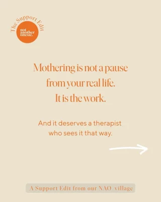 The @notanotheronesie_ Support Edit puts the spotlight on the support every mama deserves to know about. Mothering is not a pause from your real life. It is the work.
Dr Pree Benton @shespeakspsychology is the psychologist behind She Speaks Psychology, her practice is built around matricentric feminism, a framework most therapists don’t name out loud. It sees mothers as essential, mothering as foundational labour, and the women doing it as people to be advocated for, not edited around. Her difference is relational. Strategies have their place, but Pree’s work leans into the therapeutic relationship itself, a trusted space where you can share all of it. The hardest parts. The scariest thoughts. The parts that feel difficult to say out loud. Find She Speaks Psychology in the @notanotheronesie directory, link in bio. 🔗 A stronger village, one beautiful business at a time. #perinatalmentalhealth #matrescence #mumrage #motherhood #australianmum