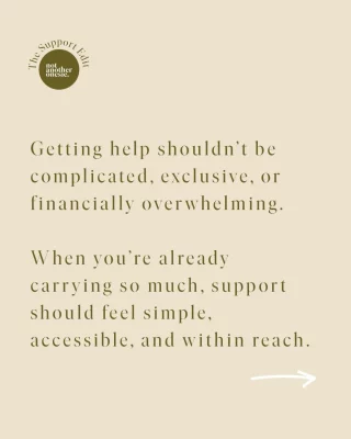 The @notanotheronesie_ Support Edit - putting a spotlight on the support all mamas deserve to know about 🤍 There’s a version of motherhood that so many women carry quietly.
The anxiety. The overwhelm. The intrusive thoughts. The feeling that you’re somehow the only one struggling.
@mumsmatterpsychology exists to change how mums and families are supported.
With a national team of over 100 clinicians offering bulk-billed support across Australia, they are making specialised perinatal mental health care more accessible for families who need it most.
Because support shouldn’t feel hard to find, especially in one of life’s biggest transitions.
What we love most is their reminder that you don’t need to wait until things feel “really bad” to reach out.
Support can be preventative.
Support can be gentle.
Support can simply be someone saying, “you’re not alone in this.”
If motherhood has felt heavier than expected, this is the kind of support that can make all the difference.
You can find Mums Matter Psychology in our carefully curated directory. Because motherhood was never meant to be done alone. 🤍 #PostpartumMentalHealth #PerinatalSupport #Matrescence #SupportForMums #fourthtrimester