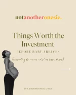If there’s one thing mums who’ve been there wish they could tell every pregnant woman, it’s this…  Spend a little less on the stuff.
Spend a little more on the support.  Cute outfits and baby gadgets have their place but once the baby arrives, it’s the support you remember.  The birth education that gave you confidence.  The lactation consultant who got you set up and prepared or helped when feeding didn’t go to plan.  The pelvic floor physio who helped you feel stronger and heal your body.  The perinatal psychologist who reminded you that you mattered too.  The nourishing meals, the in-home help, and the community that made you realise you weren’t the only one finding it hard.  A newborn needs very little in those first weeks.  But a new mum needs so much.  The investment you make in yourself isn’t selfish. It shapes your recovery, your confidence, your mental health and your wellbeing long after the newborn days are over.  And when a mum is well supported, her baby benefits too.  This is exactly why we created Not Another Onesie. To make it easier to find the people, services and support that help you feel held through one of the biggest transitions of your life.  🤍 Save this if you’re expecting.
🤍 Send it to a mama-to-be.
👇 Mums, what was the best investment you made, or wish you’d made, before your baby arrived?  #pregnancy #pregnancysupport #postpartum #postpartumsupport #australianmum